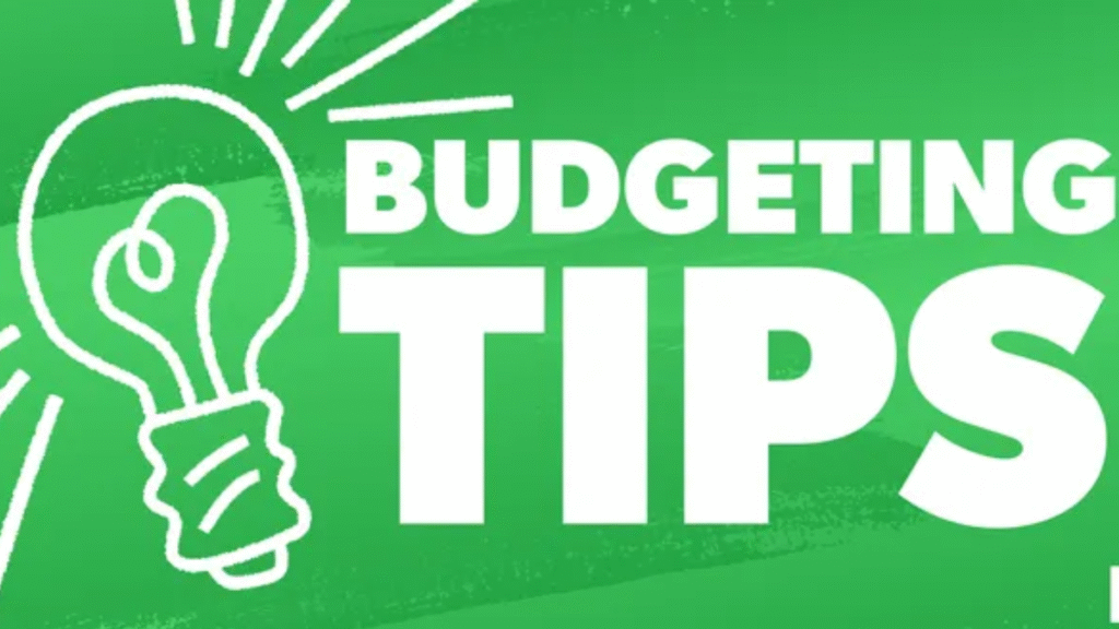 Budgeting Tips